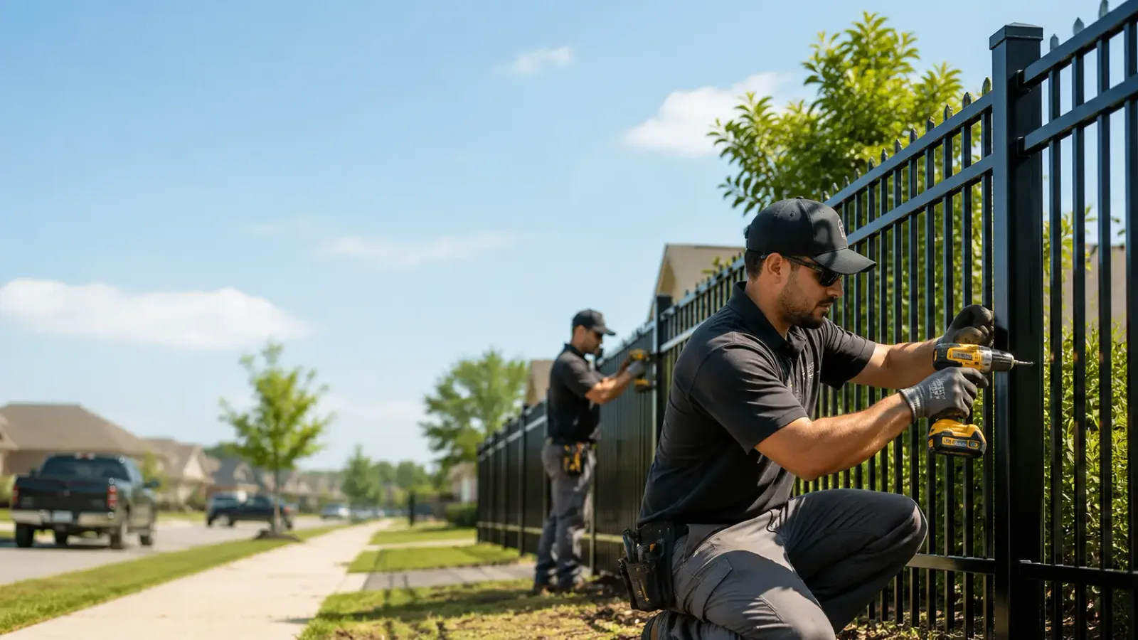 Metal Fence Installation in Montgomery, NY